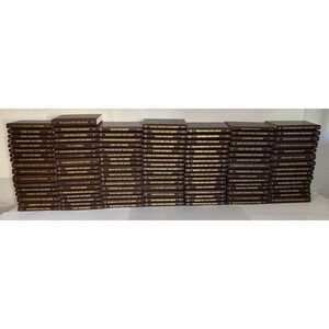 Louis L'Amour Leatherette Series Collection Bantam 117 Books Gold Guilt Westerns